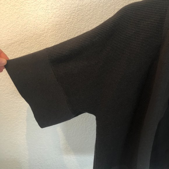 RTW Charleston Grey Short Sleeve Open Cardigan, Large - Picture 4 of 10